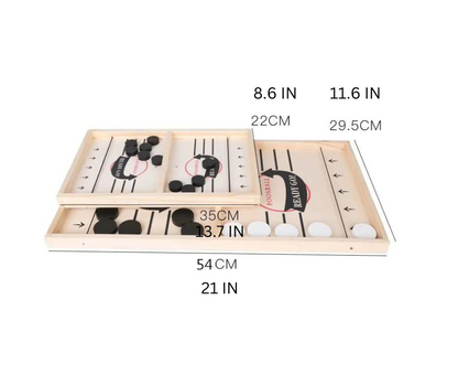 Table Hockey Fast Sling Puck Board Game