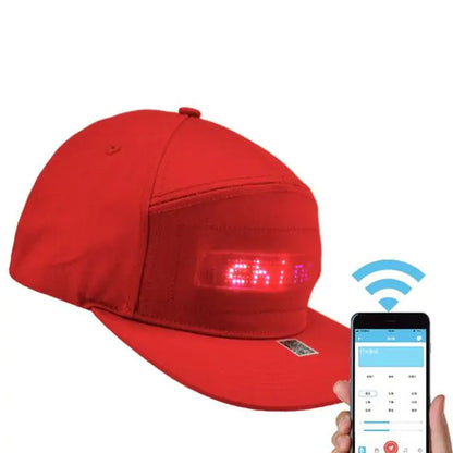 LED APP Controlled Baseball Cap