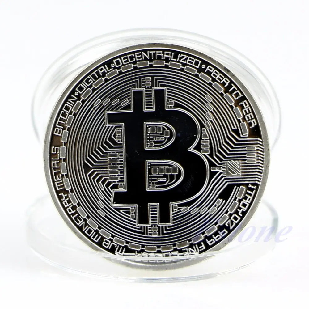 Bitcoin 24k Gold Plated Token - MyGadgets411