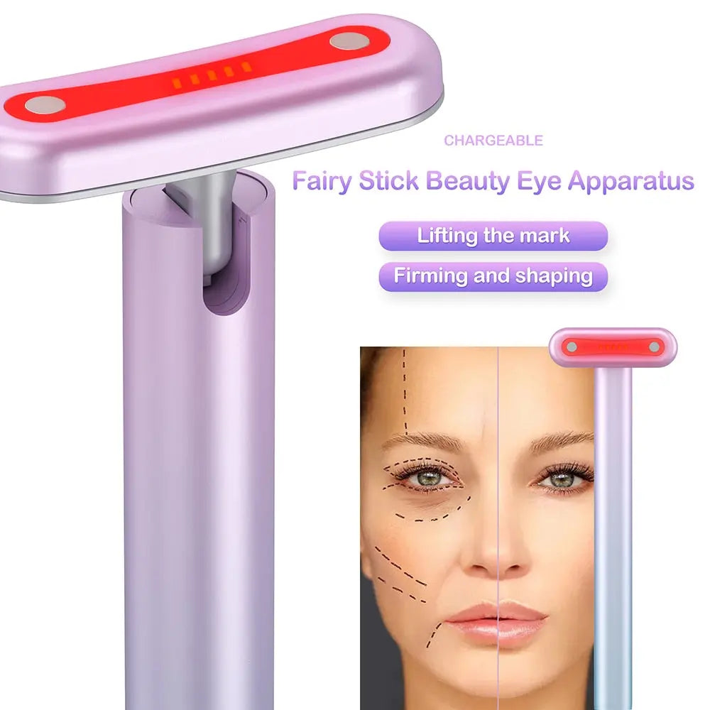 Face Massage Red Light Therapy Wand - MyGadgets411