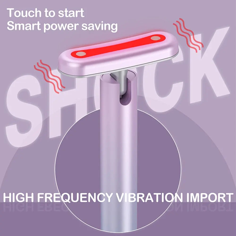 Face Massage Red Light Therapy Wand - MyGadgets411