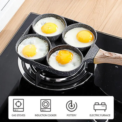 Four-hole Omelet Pan