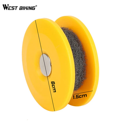 WEST BIKING Bike Chain Oiler Lubricating Cycling Gear Roller Gadget Practical Tool Bike Accessories Bicycle Chain Repair Tools