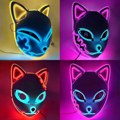 Halloween LED Cat Mask