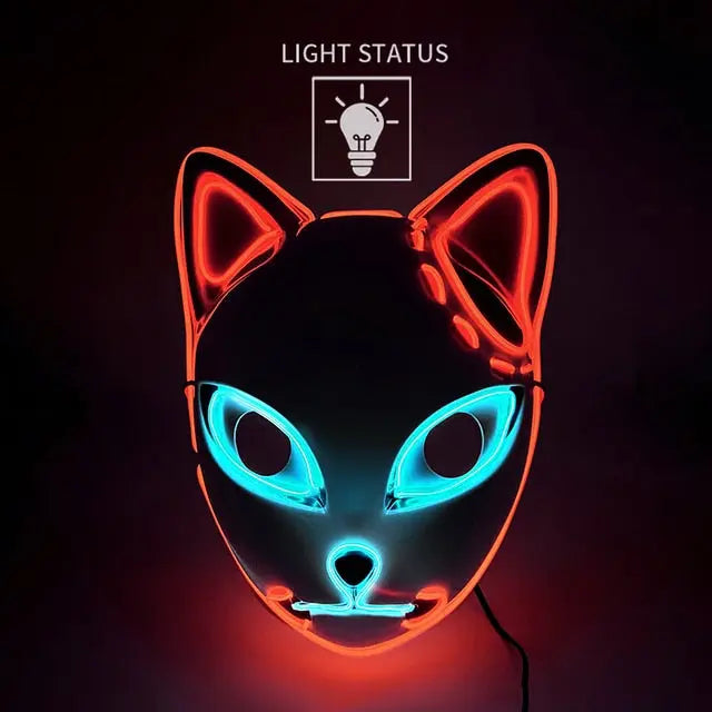 Halloween LED Cat Mask