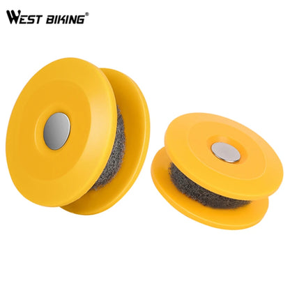 WEST BIKING Bike Chain Oiler Lubricating Cycling Gear Roller Gadget Practical Tool Bike Accessories Bicycle Chain Repair Tools