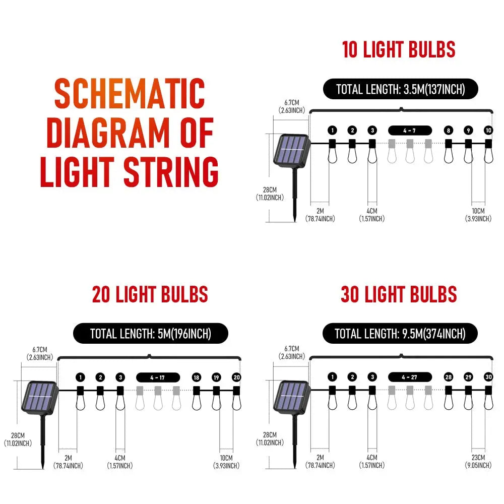 LED Solar String Lights - MyGadgets411