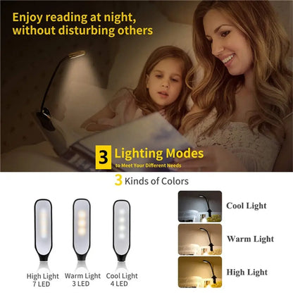 Mini 7 LED Reading Light