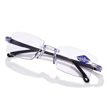 New Diamond-cut Bifocal Progressive Reading Glasses for Men