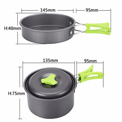 Outdoor Camping Tableware Kit MyGadgets411