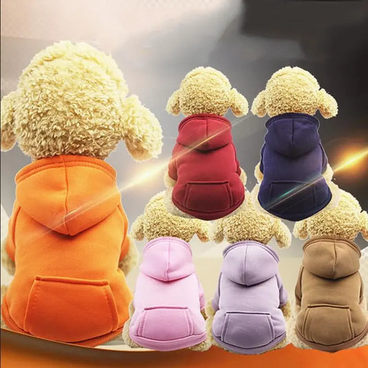 Soft Fleece Pet Dog Hoodie MyGadgets411