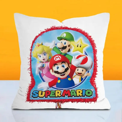 Super Mario Bros Pillow with Cover