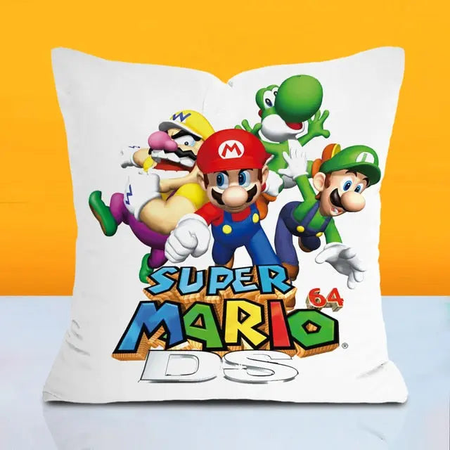 Super Mario Bros Pillow with Cover