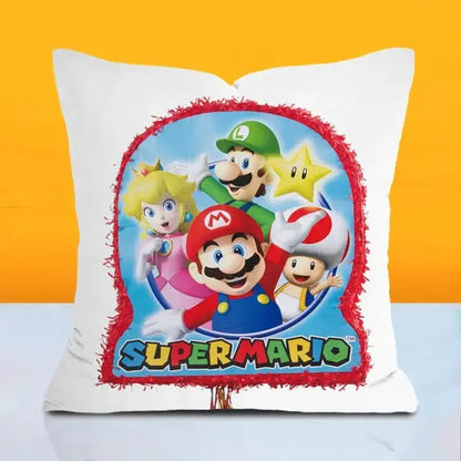 Super Mario Bros Pillow with Cover MyGadgets411