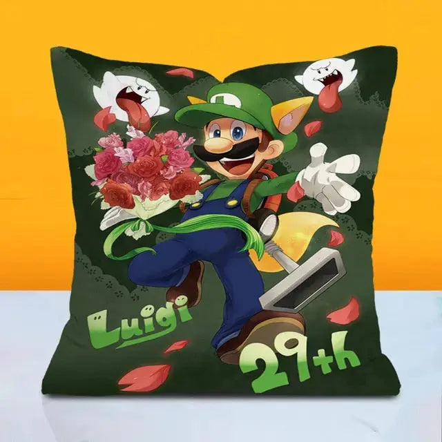 Super Mario Bros Pillow with Cover MyGadgets411