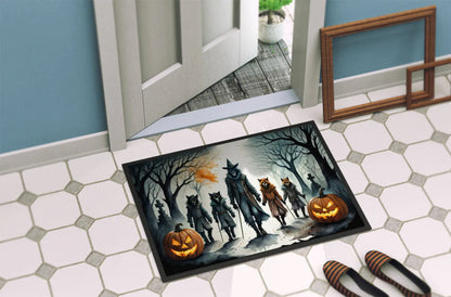 Werewolves Spooky Halloween Doormat