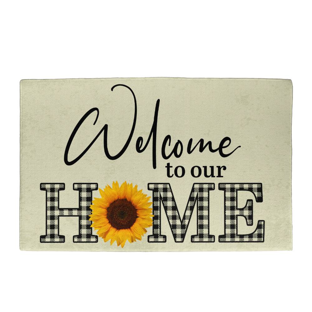 Welcome to Our Home - Welcome Mat