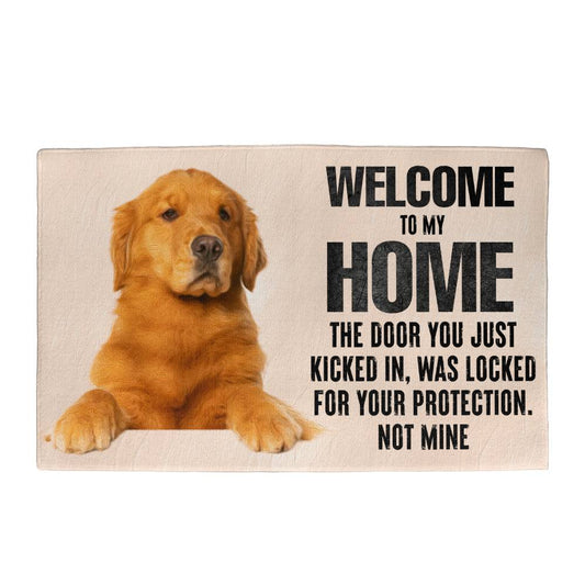 For your Protection - Welcome Mat