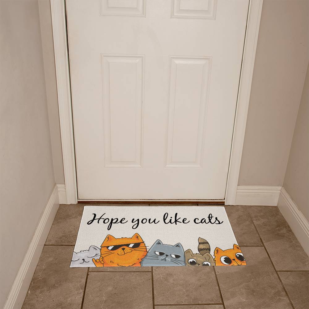 Hope you like Cats - Welcome Mat