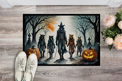 Werewolves Spooky Halloween Doormat