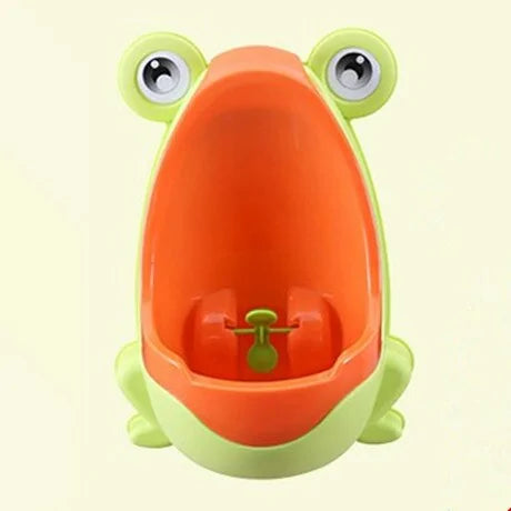 Kids Wall-Mounted Frog Potty