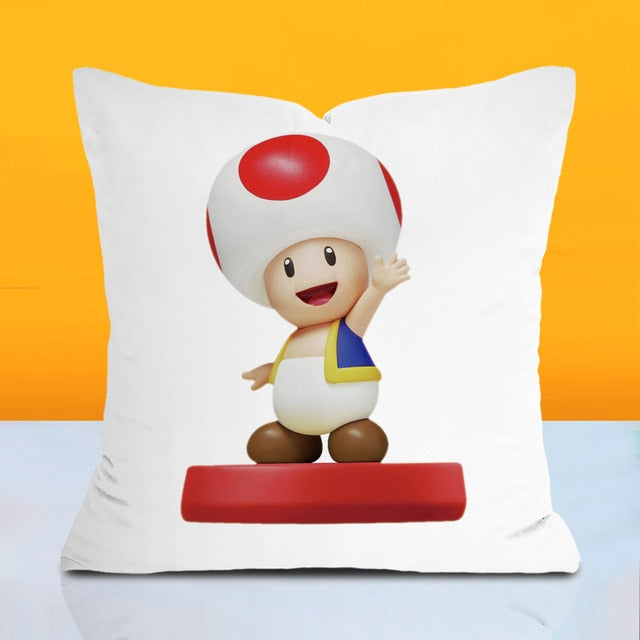 Super Mario Bros Pillow with Cover - MyGadgets411