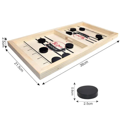 Table Hockey Fast Sling Puck Board Game