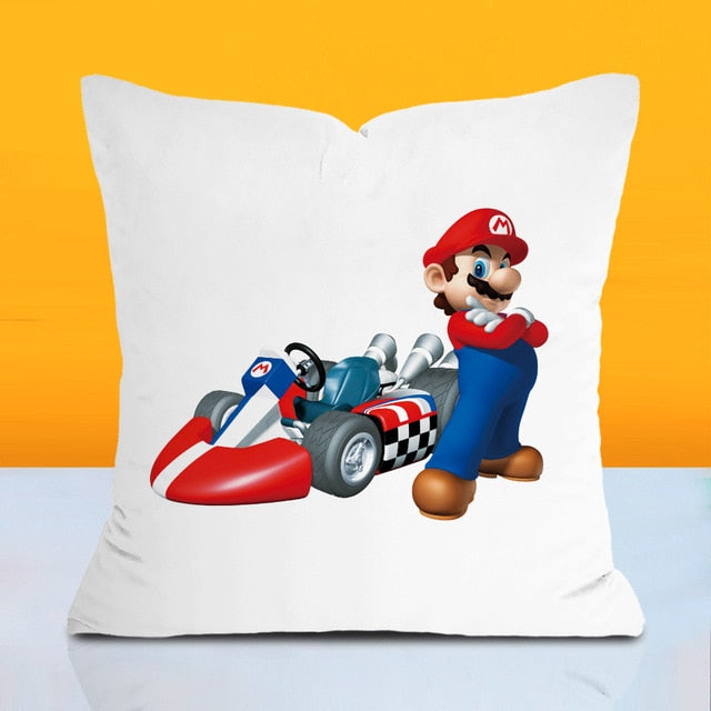 Super Mario Bros Pillow with Cover - MyGadgets411